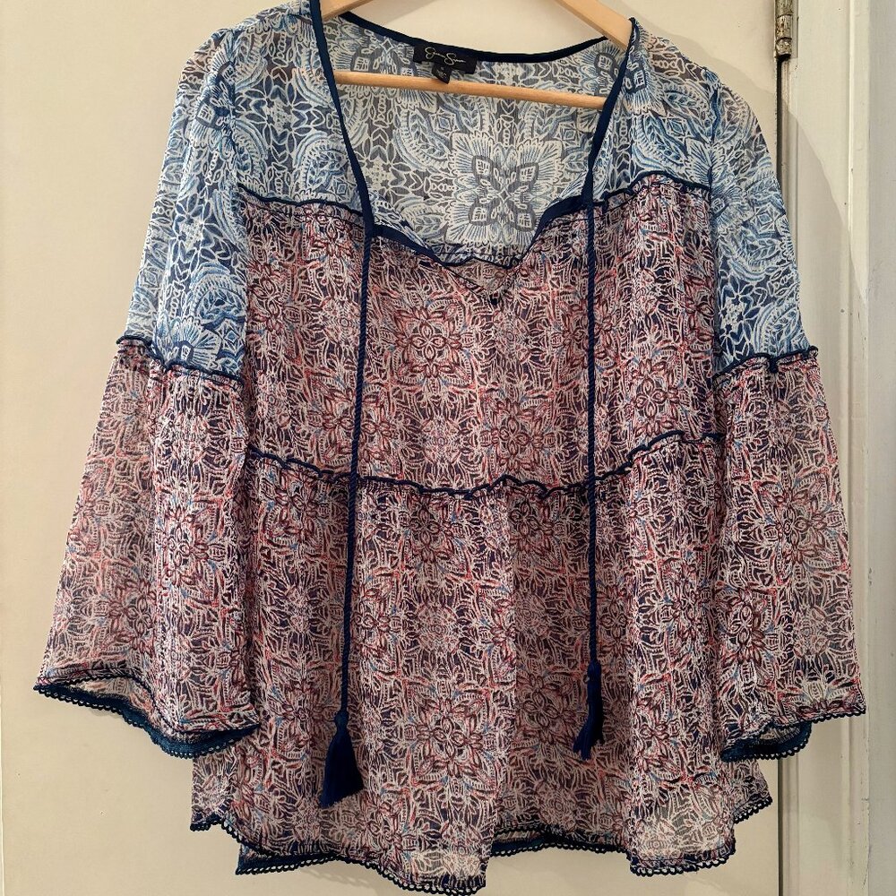 Jessica Simpson Tunic Blouse (S)